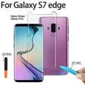 Samsung Galaxy S7 Edge Full HD Curved Edge Liquid UV Tempered Glass Screen Protector.