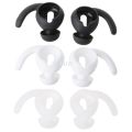 run 1Pair Soft Silicone Earphone Cover Earbuds Eartip Ear Wings Hook Cap Sports Earhook for App-le iPhone Airpods Earpods Headphone. 