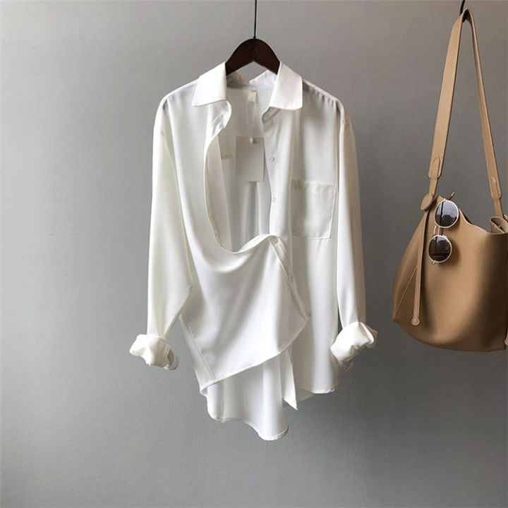 Women's%20Long%20Sleeve%20Casual%20Work%20Shirt%20Polyester%20Regular%20Fit%20Office%20Blouse%20Tops%20Elegant%20Business%20Wear%20-%20Image%204