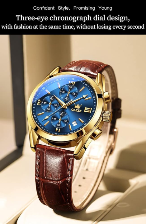 Olevs%20Top%20Luxury%20Leather%20Analog%20quartz%20fashionable%20watch%20for%20men%20-%20Image%204
