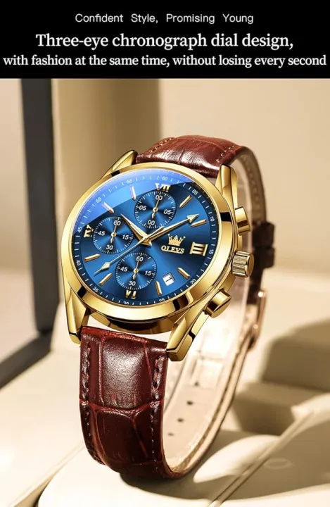 Olevs%20Top%20Luxury%20Leather%20Analog%20quartz%20fashionable%20watch%20for%20men%20-%20Image%204