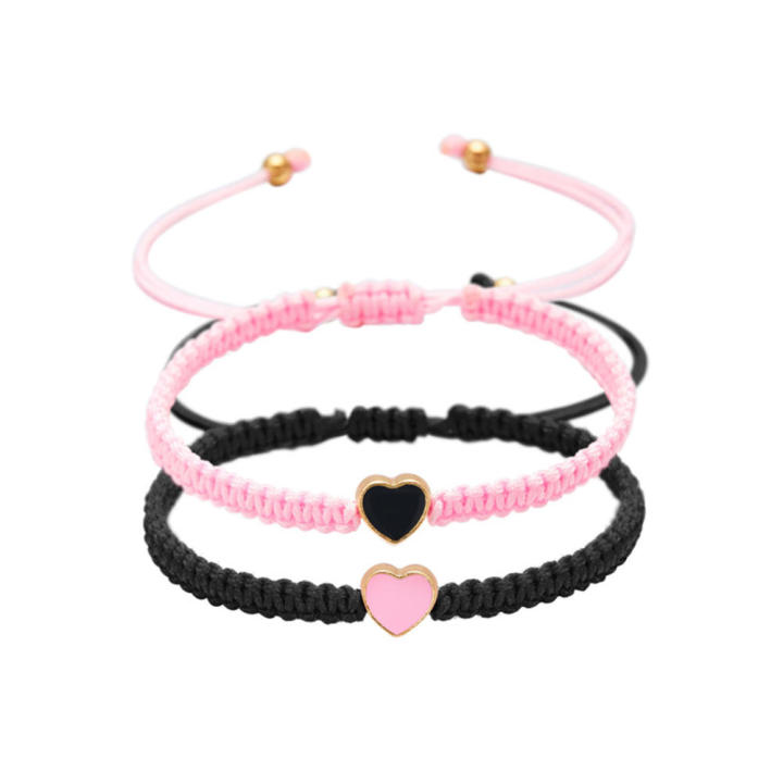 Bracelet%20Set%20Friendship%20Jewelry%20Heart%20Beaded%20Bracelet%20Braided%20Rope%20Bracelet%20Matching%20Couple%20Bracelet%20-%20Image%205