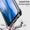 Vivo Y17s Air Cushion Shockproof Case Love Heart Casing Silicone Clear Protective Cover.