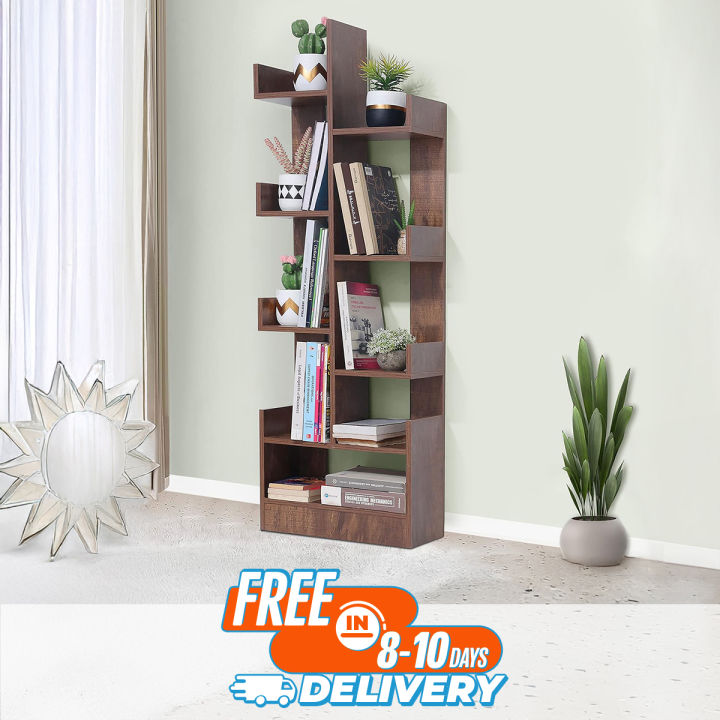 Open Book Shelf Book Storage Display Rack - Multipurpose Book Storage ...
