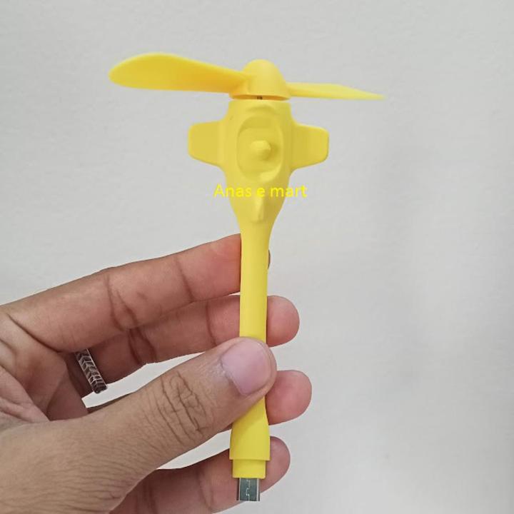 Portable Micro USB Fan For Mobile Use