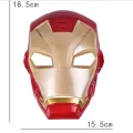Marvel Avengers 4 Iron Man Captain America Light Sound Tony Stark Helmet Open for Children Halloween Cosplay. 
