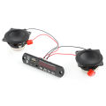 AIYIMA 2Pcs 2 Inch Full Range Speaker 4Ohm 20W MP3 Decoder Board USB TF AUX FM 30Wx2 Home Theater Hifi Stereo Power Amplifier. 