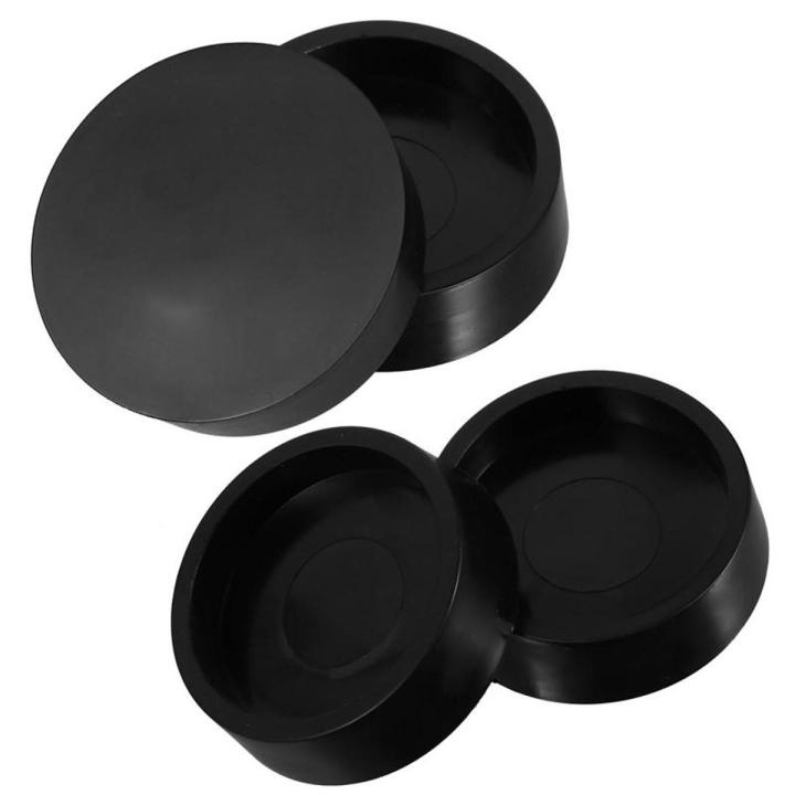 4pcs Non-Slip Furniture Rubber Caster Cups Coasters Furniture