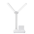 Double-Headed Table Lamp Dimming Folding Dual-Purpose Charging and Plug-inLEDSmall Night Lamp Student Children's Dormitory Reading Bedside Lamp Wholesale.