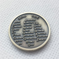 4X CW Morse Code Commemorative Coins CW Training Coin Morse Code Training Coin for Novice Radio Enthusiasts. 