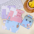 1/6Pcs Cartoon Schoolbag Shape Candy Box Back School Portable Paper Gift Packaging Box Party Supplies. 