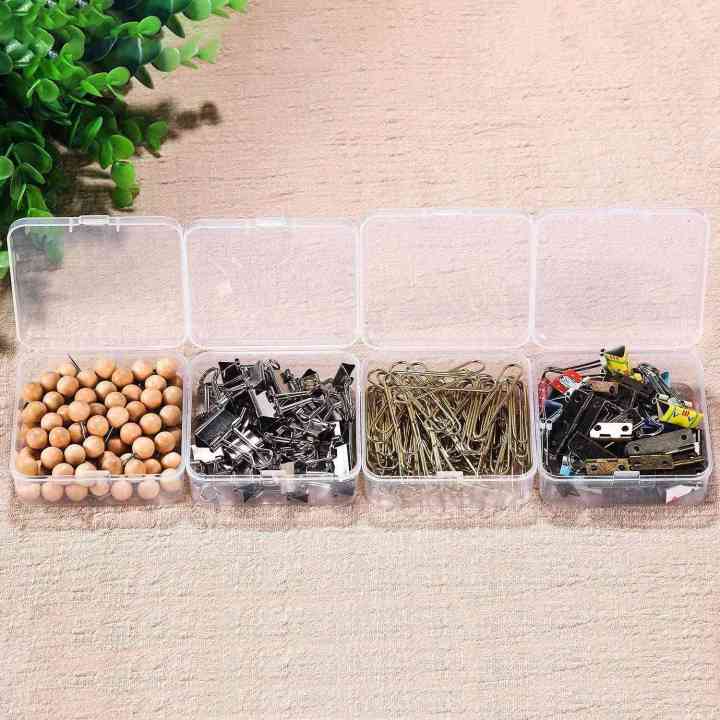 16%20Pack%20Small%20Containers%20Clear%20Plastic%20Boxes%20Beads%20Storage%20Organizers%20with%20Hinged%20Lids%20for%20Small%20Items,%20Jewelry,%20Crafts%20-%20Image%204