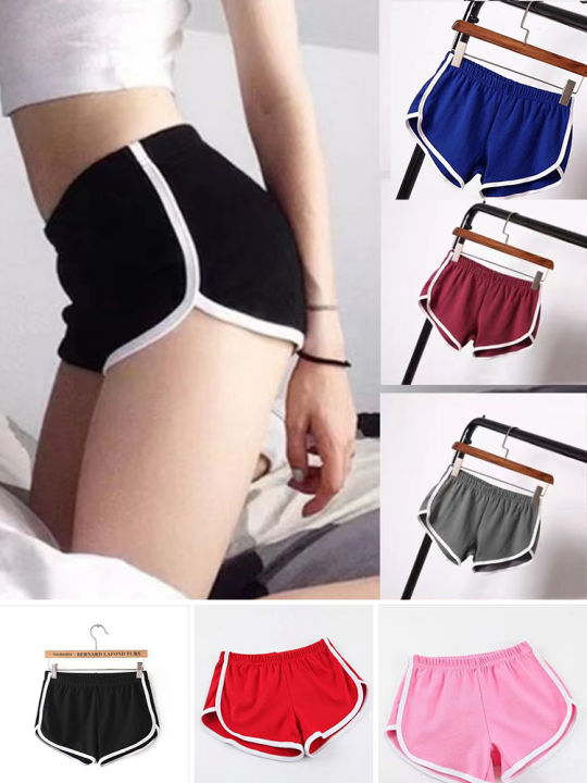 Women%20Sport%20Shorts%20Stretch%20Waist%20Casual%20Shorts%20Homewear%20Pants%20Yoga%20Hot%20Pants%20Mid%20Waist%20Beach%20Wear%20Running%20Gym%20Fitness%20Pants%20-%20Image%205