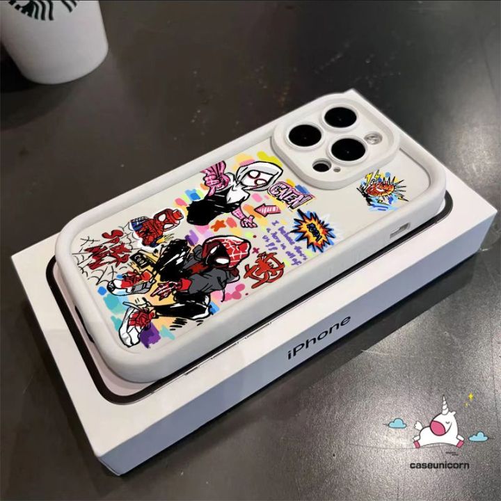 Angel%20Eye%20Trendy%20Brand%20MARVEL%20Spider-Man%20Couples%20Case%20For%20Redmi%2012%209%20A1%209T%209C%209A%2010C%2012C%2010A%20A2%20Note%2012%2011%209%208%2010s%2010%20Pro%20Max%20Mi%2011%2012%20Lite%20Poco%20M3%20X5%20C55%20Fashion%20Soft%20Cover%20-%20Image%205