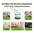 1 Box Of Air Freshener, Formaldehyde-removing New House Household Deodorant, Powerful Air Purifier, Magical Decoration Formaldehyde-removing, Wardrobe, New Furniture Curtains, Car Air Freshener, For Car Classroom School Bedroom Office. 