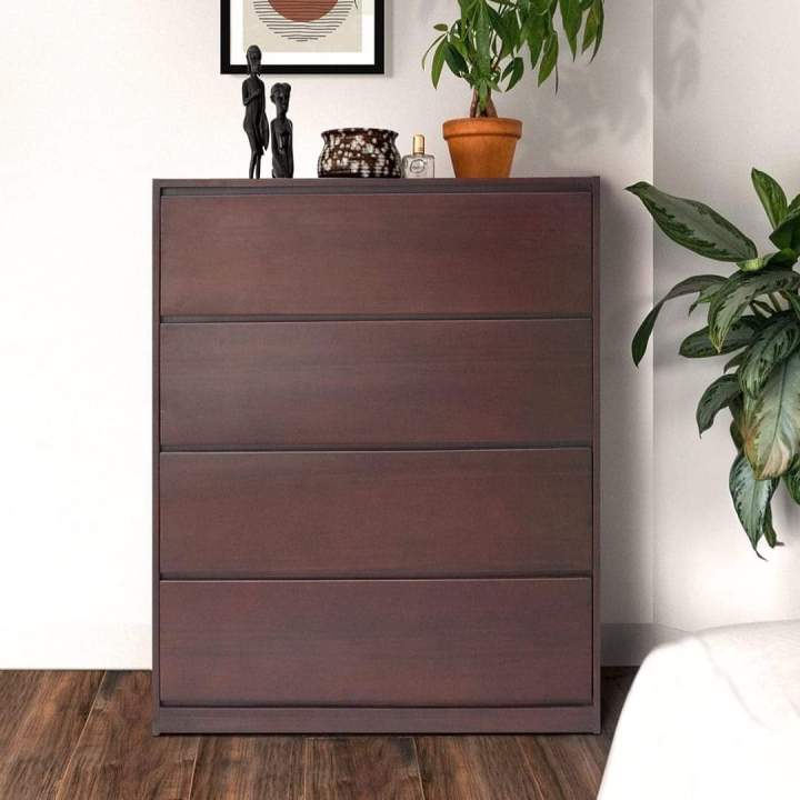 Caspian%20Engineered%20Wood%204%20Tier%20Chest%20of%20Drawers%20for%20Home/Office%20%7C%20Multipurpose%20Storage%20Cabinet%20Wardrobe%20for%20Home%20or%20Office%20%7C%204%20Drawer%20Filing%20Cabinet%20-%20Image%202
