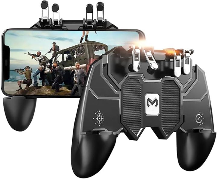 K21 PUBG & Free Fire Mobile Game pad Joystick Metaled L1 R1 Game Controller for iPhone Android phone Gaming Game pad/ K21 PUBG / K21 Game Controller / K21 Trigger