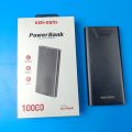 VEN-DENS 10000mAh Power Bank VD-PB041 Fast Charging Portable Charger | Dual USB Output | LED Indicator | Smart Protection | Slim & Lightweight Powerbank for Android, iPhone & All Devices.
