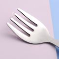 Stainless Steel Baby Fork Spoon Set Food Feeding Training Tableware Cartoon Dessert Spoons for Children Baby Gadgets Utensils. 