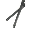 2 Pair Jazz Drum Brushes Retractable Drum Sticks 32 cm Black. 