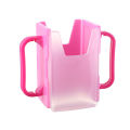 Milk Box Holder Infant Anti-Spill Cup Holder Bottle Cup Milk Holder Adjustable Safety Plastic Baby Toddler Juice Box Drinking. 