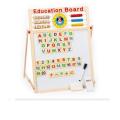 Baby Shelf - Educational Learning Board Multipurpose Double-Sided Magnetic Wooden Writing. 