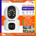 Dual Lens Doll V380 PRO 4MP WIFI IP Camera Featuring 360-degree View Night Vision Two-way Voice Home WIFI IP Security CCTV Baby Monitor Camera. 