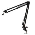 Pro Desktop Microphone Holder Suspension Scissor Arm Microphone Stand Table Mounting Clamp for Samson Blue Yeti Snowball. 