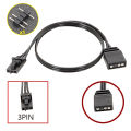 Adapter Cable For Corsair RGB To Standard ARGB 4Pin 3Pin Adapter Connector Pirate Ship Controller Adapter Line QL LL120 ICUE Jessica.