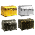 Gold-sprayed Hunt Pirate Hidden Box Plastic Decorative. 