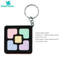 (New) green home game Conole keychain muic pocket game Conole key ring enory toy.