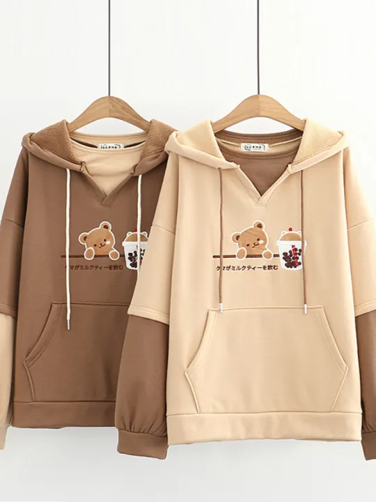 Korean%20Kawaii%20Hoodies%20Women%20Harajuku%20Bear%20Anime%20Cotton%20Fleece%20Hoodie%20Coat%20Long%20Sleeve%20Oversized%20Kpop%20Y2K%20Girls%20Winter%20Clothes%20-%20Image%205