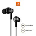 Xiaomi Mi Earphone Basic in Ear Wired Earphones with Mic, Ultra Deep Bass & Aluminium Alloy Sound Chamber (Black) (YDJC01JY).