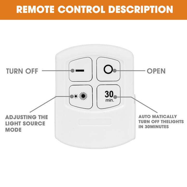 1/2Pcs%20Wireless%20Remote%20Control%20LED%20Under%20Cabinet%20Kitchen%20Light%205%20Beads%20Touch%20Switch%20Night%20Lights%20For%20Wardrobe%20Bedroom%20Closet%20Stairs%20-%20Image%208