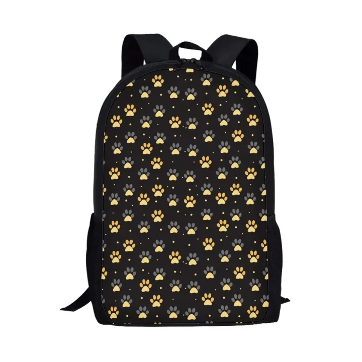 Colorful%20Dog%20Paw%20Print%20Student%20Large%20Capacity%20School%20Bag%20for%20Girls%20Boys%20Teenager%20Daily%20Casual%20Backpack%20Travel%20Storage%20Rucksacks%20-%20Image%202