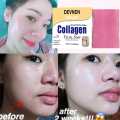 DEVNEN Natural Collagen Facial Soap Double Whitening.