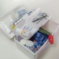 First Aid Kit Box with  150+ First Aid  kits / Medicine Box For home, office & School. - Medicine Box. 