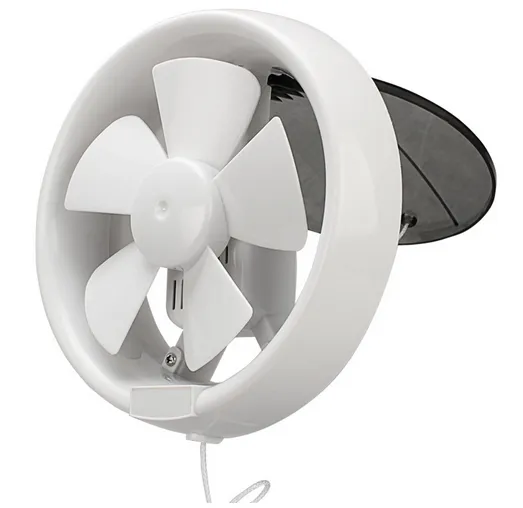 Exhaust%20Fan%206%20Inch%20Round%20National%20Deluxe%20Round%20Glass%20Window%20Bathroom%20Exhaust%20Fan%206"%20inch%20-White%20-%20Image%202
