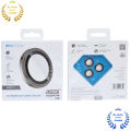 iPhone 14 pro / 14 pro max Kuzoom Tempered Glass Metal Ring Camera Lens Protector Film (Best Quality).