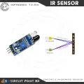IR Sensor Module FC-51 (Transmitter and Receiver), Infrared Obstacle Avoidance Sensor For Arduino Smart Car and Line Follower Robot(LFR). 