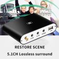 Digital 5.1 EU Audio Decoder Dolby DTS/AC3 Audio Converter Gear LPCM To 5.1 Analog Sound Audio Adapter Amplifier Converter.