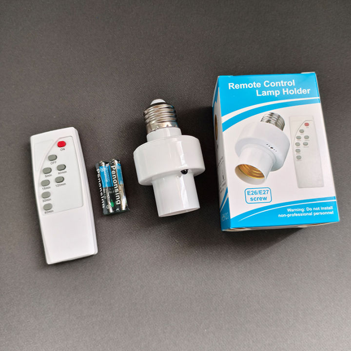 Remote Light Switch Adapter E27 Remote Control Lamp Holder – Wireless Light Switch Adapter | Daraz ...