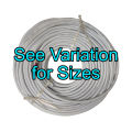 ABS Cable 70/76 Two Core Flexible PVC Insulated Circular Wire 2 Copper Cord 7076. 
