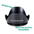 58Mm Flower Lens Hood For Canon/Nikon Eos 55-250Mm 18-55Mm Ef Lens. 