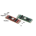Brushless Motor Driver Board Motor Speed Controller Regulator Electric Regulator Drive 1S DC 3V-6V 3.7V 3.5A Red. 