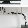 Hanging Wire Storage Rack Cable Management Tray Under Desk Wire Cord Power Strip Adapter Organizer Home Kitchen Basket Holder. 