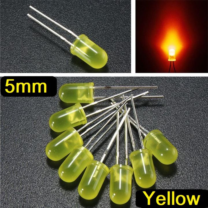 500Pcs-%20LED%20Yellow%20LED%205mm%20Round%20LED%20Light%20Emitting%20Diode%20Basic%20Red%20Light%20Bulbs%20For%20Electronics%20Project%20Indicator%20Front%20Panels%20Light%20DIY%202%20Pin%20Leads%20-%20Image%203