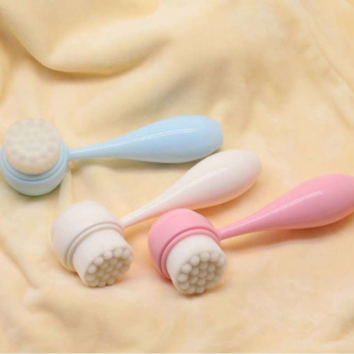 Factory%20Direct%203D%20Bowling%20Double-sided%20Face%20Wash%20Makeup%20Brush%20Cleaning%20Brush%20to%20Remove%20Blackheads%20Manual%20Cleansing%20Wow%20Glue%20-%20Image%202