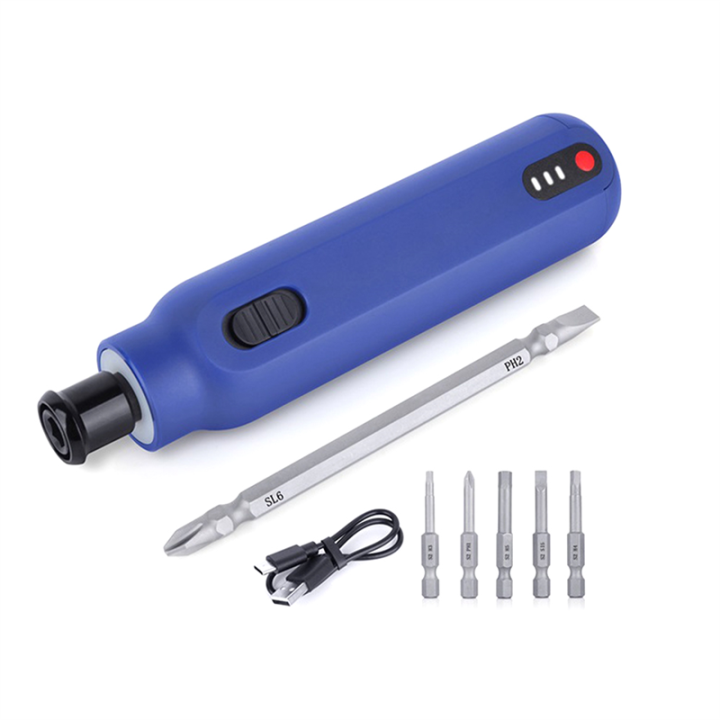 Electric Screwdriver Set 3.6V Rechargeable Automatic Screwdriver Hand ...