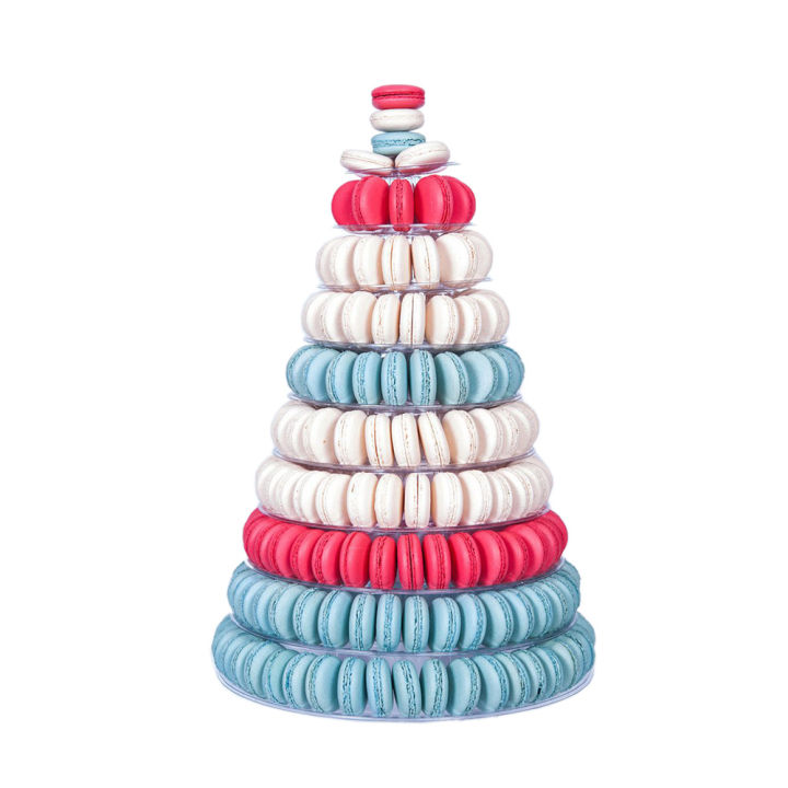 10%20Tier%20Tower%20Macaron%20Macaron%20Display%20Stand%20Round%20Cake%20Stand%20PVC%20Tray%20Birthday%20Wedding%20Display%20Rack%20Cake%20Decorating%20Tools%20-%20Transparent%20color%20-%20Image%204